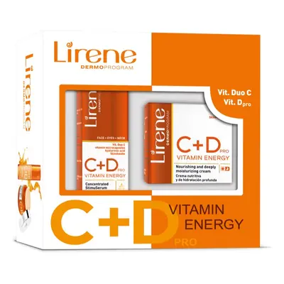 Lirene C+D PRO Vitamin Energy dárková sada pro všechny typy pleti pro ženy