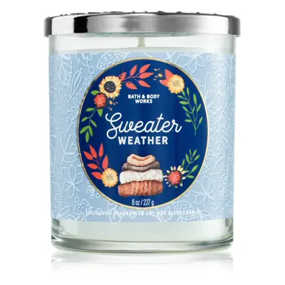 Bath & Body Works Sweater Weather vonná svíčka 227 g