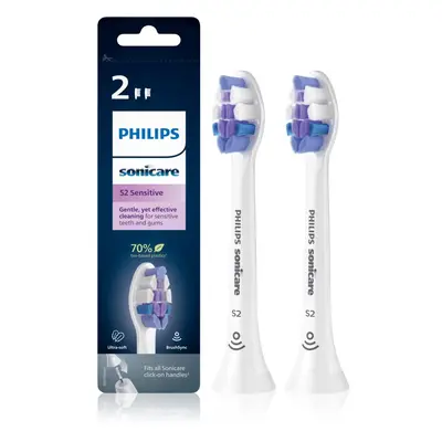 Philips Sonicare Sensitive Standard HX6052/10 náhradní hlavice pro zubní kartáček 2 ks