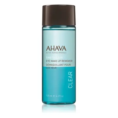 AHAVA Time To Clear odličovač voděodolného očního make-upu pro citlivé oči 125 ml