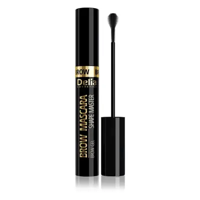 Delia Cosmetics Brow Mascara Shape Master řasenka na obočí odstín 03 Black 11 ml