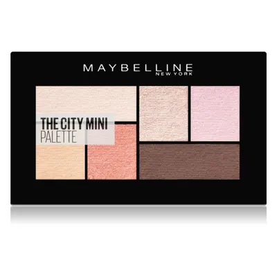 MAYBELLINE NEW YORK The City Mini Palette paletka očních stínů odstín 430 Downtown Sunrise 6 g