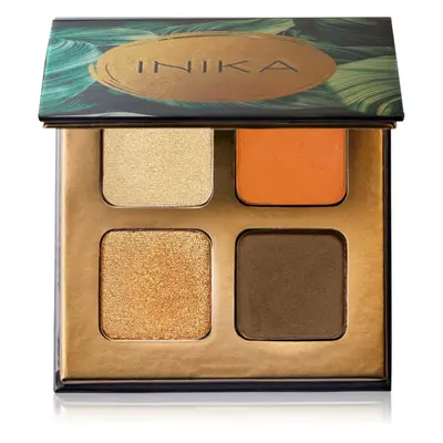 INIKA Organic Eyeshadow Palette Sunset paletka očních stínů 5 g