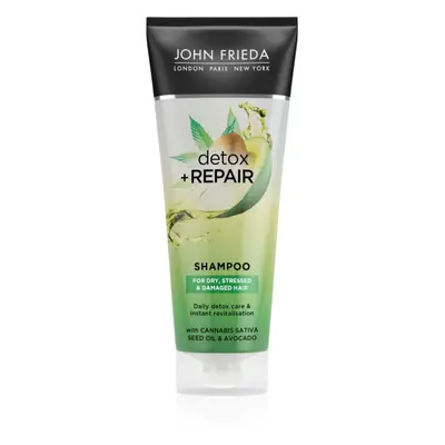 John Frieda Detox & Repair čisticí detoxikační šampon pro poškozené vlasy 250 ml