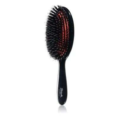 Janeke Black Line Professional air-cushioned brush oválný kartáč na vlasy 22,5 cm 1 ks