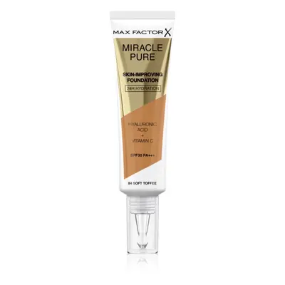 Max Factor Miracle Pure Skin dlouhotrvající make-up SPF 30 odstín 84 Soft Toffee 30 ml