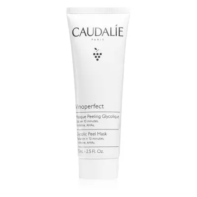 Caudalie Vinoperfect peelingová maska pro rozjasnění pleti 75 ml