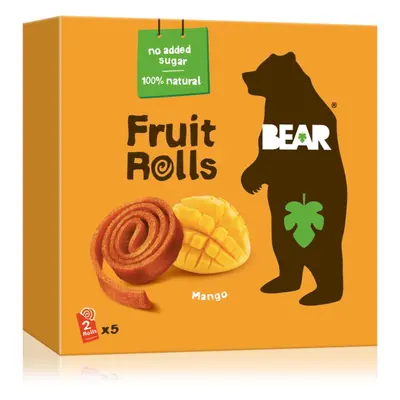 BEAR Fruit Rolls Mango ovocné rolky 5x20 g