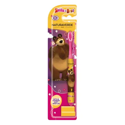 Masha & The Bear Kids zubní kartáček pro děti 1 ks