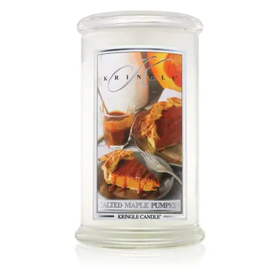 Kringle Candle Salted Maple Pumpkin vonná svíčka 624 g