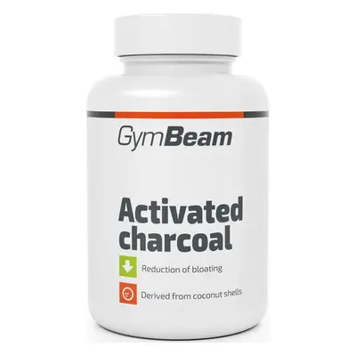 GymBeam Activated Charcoal podpora zažívání 60 cps