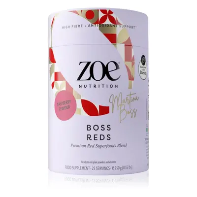 ZOE Boss Reds prášek pro vaši pohodu příchuť Raspberry 250 g