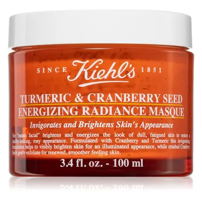 Kiehl's Turmeric and Cranberry Seed Energizing Radiance Mask rozjasňující pleťová maska pro všec