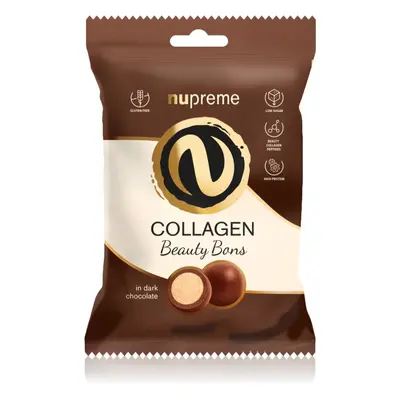 Nupreme Collagen Beauty Bons čokoládové pralinky s kolagenem Dark Chocolate 80 g