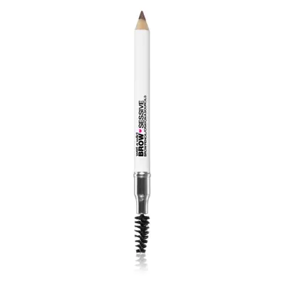 Wet n Wild Brow Sessive tužka na obočí s kartáčkem odstín Dark Brown 0,7 g