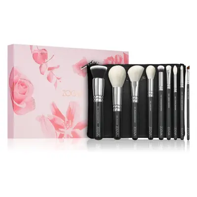 ZOEVA The Complete Brush Set sada štětců s taštičkou 1 ks