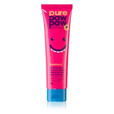 Pure Paw Paw Strawberry balzám na rty a suchá místa 25 g