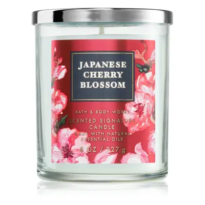 Bath & Body Works Japanese Cherry Blossom vonná svíčka III. 227 g