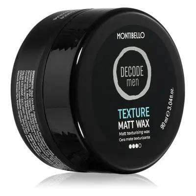 Montibello Decode Men Texture vosk na vlasy pro muže 90 ml