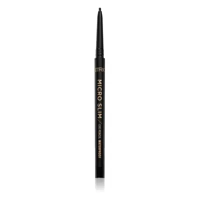 Catrice Micro Slim voděodolná tužka na oči odstín 010 Black Perfection 0.05 g