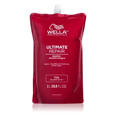 Wella Professionals Ultimate Repair Shampoo posilující šampon pro poškozené vlasy náhradní náplň