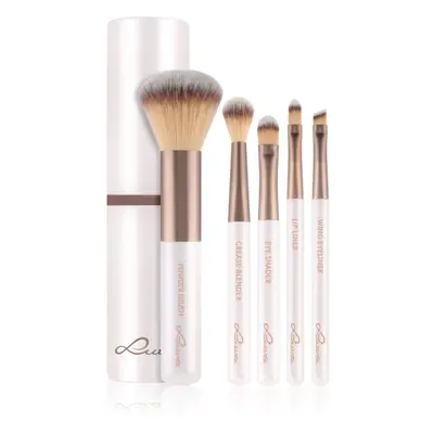 Luvia Cosmetics Travel Set Macchiato sada štětců cestovní 5 ks