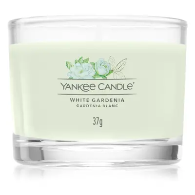 Yankee Candle White Gardenia votivní svíčka Signature 37 g