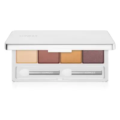 Clinique All About Shadow™ Quad paletka očních stínů odstín Morning Java - Shimmer 3,3 g