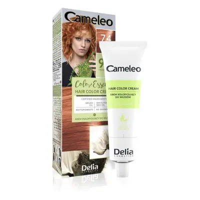 Delia Cosmetics Cameleo Color Essence barva na vlasy v tubě odstín 7.4 Copper Red 75 g