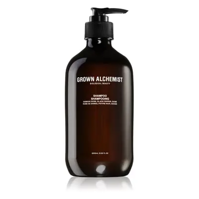 Grown Alchemist Damask Rose vyživující šampon pro obnovu a posílení vlasů 300 ml