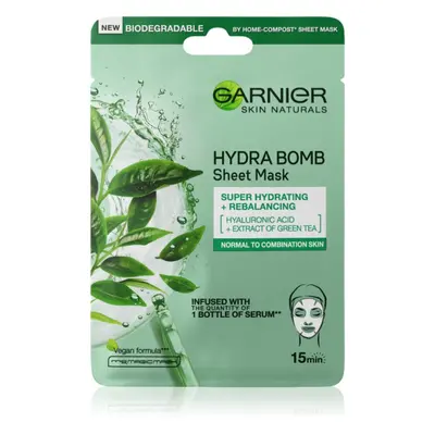 Garnier Skin Naturals Moisture+Freshness super hydratační čisticí textilní maska pro normální až