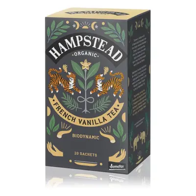 Hampstead Tea London French Vanilla BIO porcovaný čaj 20 ks