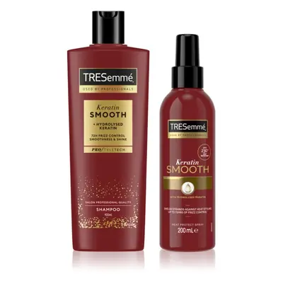 TRESemmé Keratin Smooth výhodné balení pro lesk a hebkost vlasů