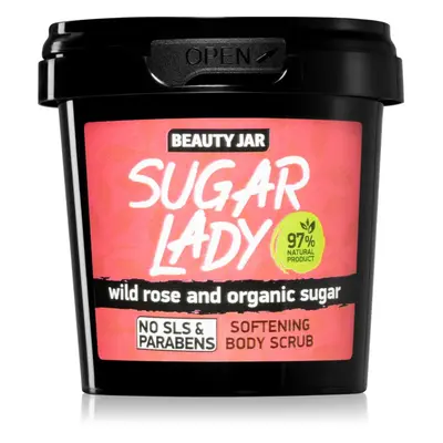 Beauty Jar Sugar Lady tělový peeling s vůní malin 180 g