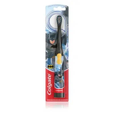 Colgate Kids Batman bateriový dětský zubní kartáček extra soft Silver 1 ks