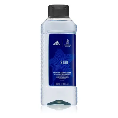 Adidas UEFA Champions League Star osvěžující sprchový gel pro muže 400 ml