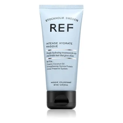 REF Intense Hydrate Masque intenzivně hydratační a vyživující maska pro suché a nepoddajné vlasy