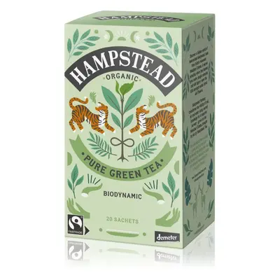 Hampstead Tea London Pure Green BIO porcovaný čaj 20 ks