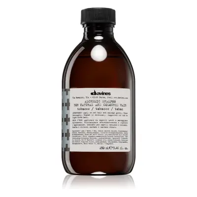 Davines Alchemic Shampoo Tobacco hydratační šampon pro zvýraznění barvy vlasů 280 ml