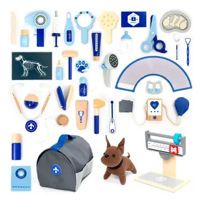 UMU® Doctors & Nurses Veterinary Set aktivity hračka ze dřeva