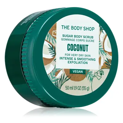 The Body Shop Coconut Body Scrub Vegan tělový peeling s kokosem 50 ml