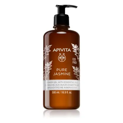 Apivita Pure Jasmine Shower Gel hydratační sprchový gel s esenciálními oleji 500 ml