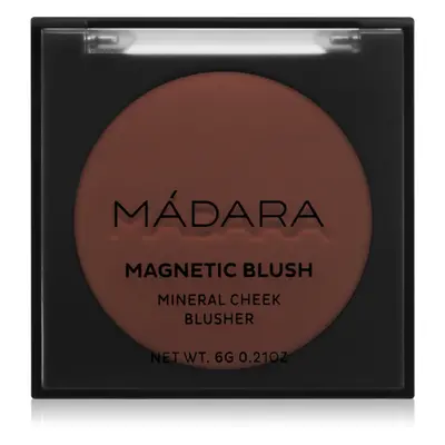 MÁDARA Magnetic Blush pudrová tvářenka odstín Fierce Flame 6 g