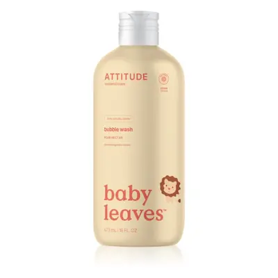 Attitude Baby Leaves Pear Nectar pěna do koupele pro děti 473 ml