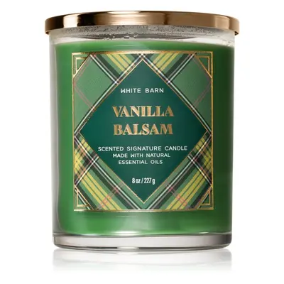 Bath & Body Works Vanilla Balsam vonná svíčka 227 g