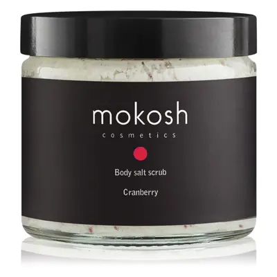 Mokosh Cranberry tělový peeling se solí 300 g