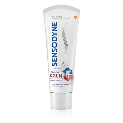 Sensodyne Sensitivity & Gum Whitening bělicí zubní pasta pro ochranu zubů a dásní 75 ml