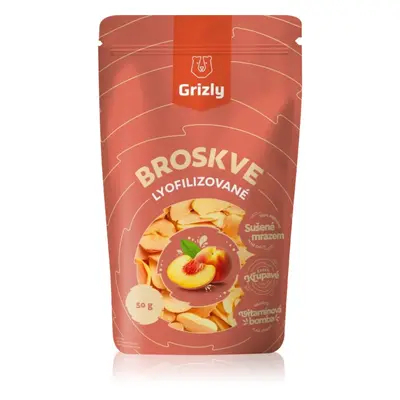 Grizly Broskve lyofilizované sušené ovoce 50 g