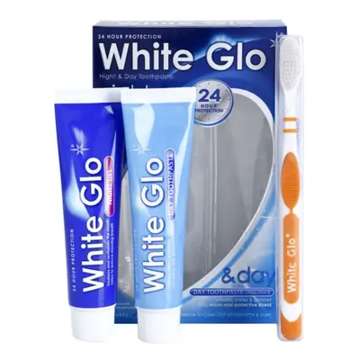 White Glo Night & Day Toothpaste Set sada zubní péče