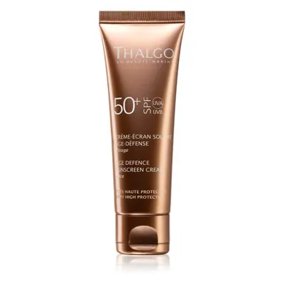 Thalgo Age Defence Sunscreen Cream omlazující ochranný denní krém na opalování SPF 50+ 50 ml